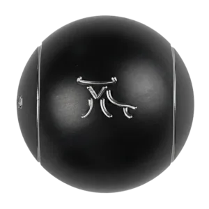 Boules en carbone striées