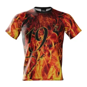 Tee-Shirt “génération 119” décor flamme